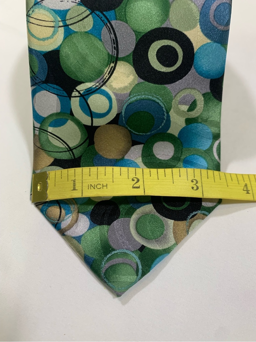 J. Garcia Tie Birdland Collection 61 Mens 100% Silk Abstract Art Necktie - Picture 2 of 7